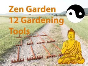 Zen Garden - 12 Gardening Tools