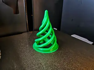 Spiral Christmas Tree Decoration