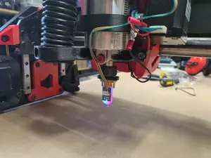 BL Touch to 6mm shaft router connector for CNC eg Lowrider (open source)