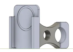iPhone MagSafe bicycle handlebar mount - parametric