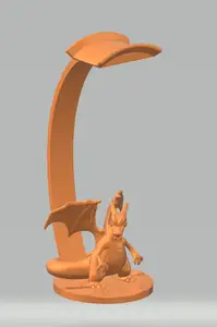 Charizard headphone stand / holder
