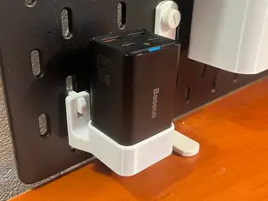 IKEA Skadis Baseus charger holder