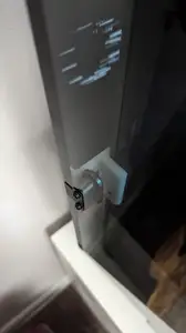 door latch for creality k1 270 degree hinge upgrade