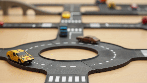 City Streets - Build your city network with 30+ unique pieces