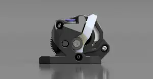 WWBMG WristWatch extruder for IDGA with Sherpa Mini mount and hotrod smooth idler