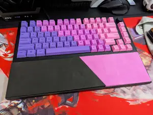 75% (82key) Keyboard wrist rest - Pad insert ready