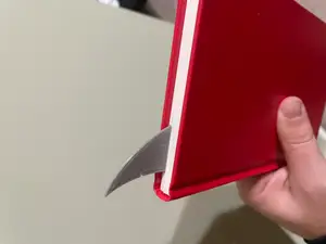 shark fin bookmark
