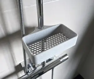 Honeycomb Shower Shelf (Shower Pole Mount)