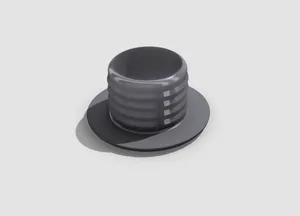 LACK TV bench | holes cover cap