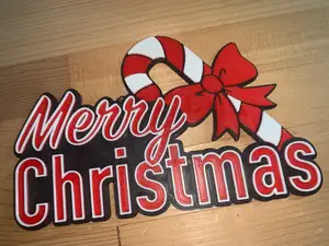 Merry Christmas/Candy Cane