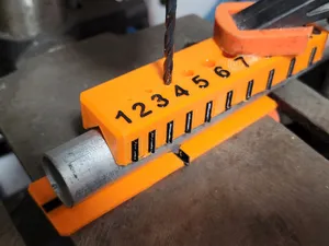 Drill Bit Guide for Pipe/Tube/Round