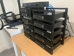 Modular rack for Dell Optiplex 3070 micro