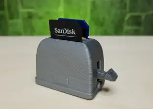 SD Card Toaster Print In Place