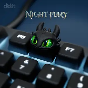 Night Fury Keycap (Toothless Inspired)