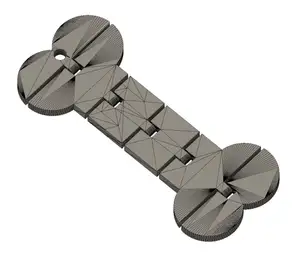 Articulated Dog Bone Keychain