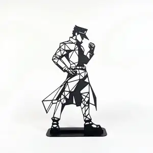 Geometric Low Poly Jotaro Kujo