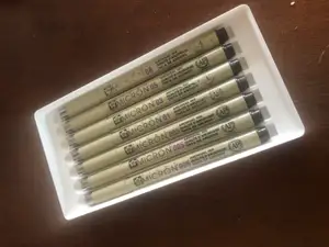 Gridfinity Micron Art Pen holder