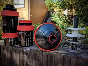 Core and cog lid for Jobo Tank System 1500/2500