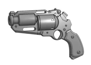 Zarona Mk IIa Quickdraw Stub Revolver 40k darktide