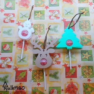 Renne sucette Noel