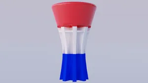 Vukovar (water tower) - Vodotoranj (easy to print version)