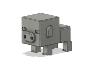 Minecraft sele (Minecraft Inspired Piglet)