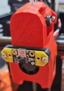 Fysetc USB Portable Input Shaper Toolhead Mount / Adapter (Voron V0.2, universal)