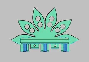 Decorative Wall Stand for God Idols or Decorative items