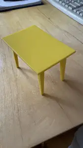 Nábytek pro panenky - stůl, židle - Doll furniture - table, chairs