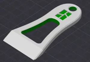 Bambu scraper
