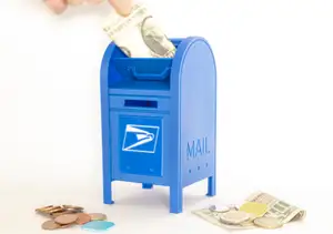 US MailBox - Piggy Bank - Tirelire - Gift idea - Gift inspiration - Housewarming - Mail Box
