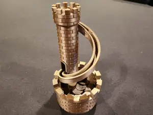 Castle Slide Coin Storage