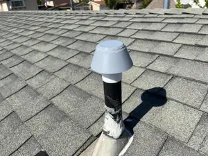 Roof ventilation pipe cover