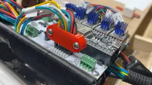 LowRider CNC - Jackpot Board - End-Stop Connector Combiner (Make-A-Block Clamp for 2.54 Pin Housing Connectors) v1.0