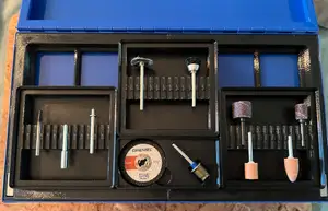 Gridfinity Dremel Bit Holder & EZ Lock Tool Holder