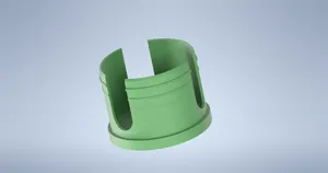 End cap for 19mm tubing 18mm ID