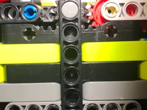 Lego Technic compatible 12 teeth gear w/o backlash