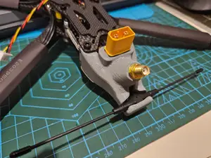 FPV drone APEX HD 8 inch carbon frame antenna mount