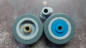 Motorcycle stand replacement wheel.