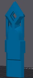 Joiner and anchor fused, for Legend of Zelda Master Sword (BOTW) (TOTK) (Full scale)