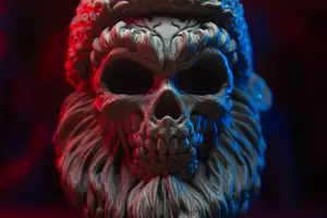Santa Skull