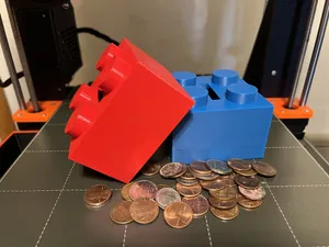 Stackable Brick Bank