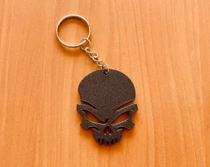 Skull keychain