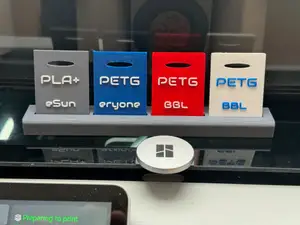 Filament Samples & Stand for bambulab AMS