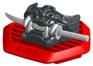 Samurai Mask Tanto ATMOS