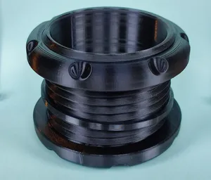Screw-on tunnel for hamsters, mice or rats