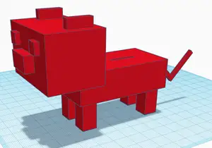 Cat piggy bank