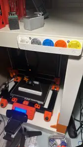 Filament cap holder for filament loaded in the MMU