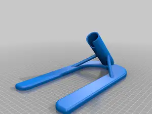 Ice fishing rod holder