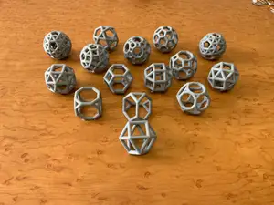 Archimedean Solids/Tube-Truncated Tetrahedron/Octahedron/Cube/Cuboctahedron/Icosahedron/Dodecahedron/Icosidodecahedron,Cuboctahedron,Rhombicuboctahedron,SnubCube,Icosidodecahedron,Rhombicosidodecahedron,SnubDodecahedron